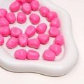 Perle in acrilico rosso rosa irregolari per la creazione di gioielli e collane fai da te - Rosso rosa
