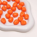 Perline in acrilico arancione lucido per la creazione di gioielli e accessori fai da te - Arancione