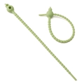 Attache en silicone vert clair ajustable avec mécanisme de verrouillage pour le bricolage - Lot de 2 / Vert matcha