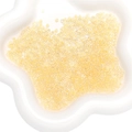 Pale yellow transparent 4mm glass seed beads for DIY jewelry making in a white bowl - 2.0mm / Orange