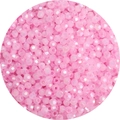 Perline di vetro sfaccettate rosa chiaro da 4mm con finitura AB per gioielli fai-da-te - 450g/Confezione (4mm, Foro 1mm) / Rosa