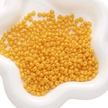 Levendige gele 5x5mm glazen druppel kralen voor DIY sieraden in een bloemenbakje - 5x5mm Ca. 100 Stuks / Oranje