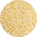 Perline di vetro sfaccettate da 4mm color crema con finitura AB per creazione di gioielli - 450g/Confezione (4mm, Foro 1mm) / Arancione