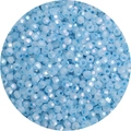 Perline di vetro celeste da 4mm sfaccettate con rivestimento AB per creazioni fai da te - 450g/Confezione (4mm, Foro 1mm) / Blu