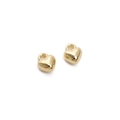 Gouden 3D hartvormige sieraden hangers met oogje voor DIY kettingen en armbanden - Hart / Set van 30 / Goud