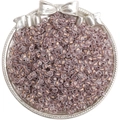 Sparkling 4mm purple faceted glass beads for handmade DIY bracelets and necklaces - 10g/Pack (Approx 140 Pcs, 4mm, Hole 1mm) / Brown