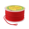 Cordino di nylon rosso 2,5 mm in bobina per intrecciare gioielli DIY e nodi cinesi - Rosso