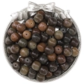 Perline di legno di sandalo naturale in colori assortiti per bracciali e gioielli fai da te - Stile Perla a Tamburo in Seme di Bodhi