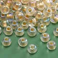 Iriseerrende champagne glazen kralen met AB-coating voor DIY sieraden en handwerk - Iriserende Champagne Stijlen (13 Varianten)
