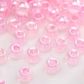 Barbie pink 2-4mm translucent glass beads for DIY bracelet and necklace making - Pink Translucent Loose Bead (#22)