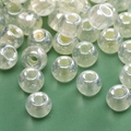 DIY crème witte glazen kralen voor handgemaakte kindersieraden en accessoires - Translucent Melkwit (22 Stijlen)