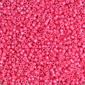 Levendige roze glaskralen voor DIY-sieraden maken en handwerkprojecten - rozenroze