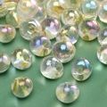 Beige 2-4mm iriserende glaskralen voor doe-het-zelf sieraden en telefoonkettingen - Hoog-transparante iriserende stijlen (36 varianten)