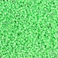 Levendige groene cilindrische glaskralen voor DIY sieraden en armbanden maken - Bonengroen