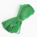 Rouleau de ruban organza vert transparent 1cm pour l'artisanat et bijoux de cheveux - 18m/Rouleau / Vert Herbe