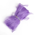 Ruban d'organza violet de 1cm pour le bricolage DIY et l'emballage de cadeaux - 18m/Rouleau / Mauve Clair