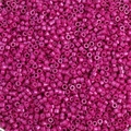 Magenta glazen rocailles met olieverf-effect voor handgemaakte sieraden en armbanden - Verkeerspaars