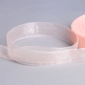 Lichtroze semi-transparante chiffon lint rol voor DIY en haaraccessoires - Champagne