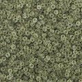 Perle tonde opache traslucide in giallo-verde chiaro per la creazione di gioielli - 3mm (450g/Confezione) / Verde oliva