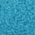 Perline di vetro azzurre traslucide smerigliate per gioielli fai-da-te e bracciali - 3mm / Blu-Verde