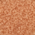 Perline di vetro rotonde 2mm arancione traslucido opaco per creazione di gioielli DIY - 3mm (450g/Confezione, Circa 10000 Pezzi) / Kaki