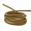3mm flache braune Wildlederimitat-Kordelrolle für DIY-Schmuck und Handarbeiten - 3mm (Tatsächlich 2.5-2.6mm) / Ca. 90m/Rolle / Teebraun