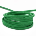 3mm grüne Wildleder-Schnur Spule für DIY-Halsketten und Bastelarbeiten Schmuck - 3mm (Tatsächlich 2.5-2.6mm) / Ca. 90m/Rolle / Smaragdgrün