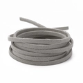 3mm graue Wildlederband-Rolle für DIY-Schmuckherstellung und Handwerkszubehör - 3mm (Tatsächlich 2.5-2.6mm) / Ca. 90m/Rolle / Hellgrau