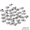 Silver plated cylinder spacer bead 4mm length with 4mm hole for DIY jewelry making - Vintage Hollow Pattern 1# (BJI1048) / 20 Pieces/Pack (1# Length 4mm/Hole Dia 4mm) / Antique Silver