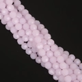 6mm gefacetteerde lichtroze glazen kralen voor DIY sieraden maken en armbanden maken - 6mm (Ongeveer 95-98 Stuks/Verpakking) / Roze Jade