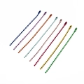 Set di 8 catenine a sfere in metallo colorato per portachiavi e gioielli fai da te - Ball Chain Clasp / Confezione da 10 (2.4mmx11.6cm) / Colorato