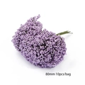 Estambres de flores púrpuras 80mm tallos de bayas para manualidades 10 unidades - Estambre de Flor (C0876) / 80mm (10 Piezas/Paquete)