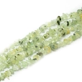 Natural light green prehnite crystal chip beads for DIY jewelry making and crafting - Medium / Natural Prehnite Chips