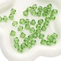 10mm hellgrüne facettierte Bicone-Acrylperlen für DIY-Schmuck und Armbandherstellung - Raute / 10mm (20g/Pack ca. 46 Stk) / Hellgrün