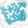 Himmelblaue 10mm facettierte Acrylperlen für DIY handgemachten Schmuck - Raute / 10mm (20g/Pack ca. 46 Stk) / Blau