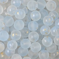Frosted light blue glass beads with gold foil flakes for DIY jewelry making - 10mm (30 Pieces/Pack) / Gradient Light Blue