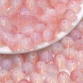 Pink and lilac gradient jelly glass beads for DIY jewelry making and bracelets - 10mm (30 Pieces/Pack) / Red