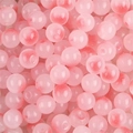 Pink and red jelly glass beads for DIY jewelry making with translucent round design - 8mm (50 Pieces/Pack) / Color 7