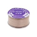 Fil de nylon ciré beige clair #04, bobine de 50 yards pour la création de bijoux DIY - Chair