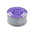 Fil de nylon ciré japonais gris taille #23 pour la création de bijoux DIY - Gris Moyen
