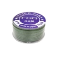 Fil à perler en nylon ciré vert foncé FGB taille #11 pour bijoux, bobine 50 yards - Vert clair