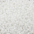 Perles de rocaille blanches irisées avec fini nacré pour bijoux DIY et artisanat - 4mm-20g/Paquet (environ 300 pièces) / Jade Blanc