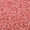 Perles de rocaille roses de type crème pour création de bijoux et bracelets faits main - 4mm-20g/Paquet (environ 300 pièces) / Carmin