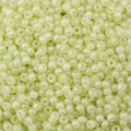 Perles de rocaille imitation jade crème pour la fabrication de bijoux faits à la main - 4mm-20g/Paquet (environ 300 pièces) / Vert bourgeon