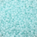 Perles de rocaille bleu clair crème pour bijoux DIY faits main et bracelets tissés - 4mm-20g/Paquet (environ 300 pièces) / Bleu Aqua