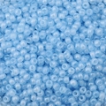 Perles de rocaille bleu clair crème pour bracelets et colliers faits main DIY - 4mm-20g/Paquet (environ 300 pièces) / Bleu Azur