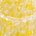 Translucent bright yellow gradient glass round beads for DIY handmade jewelry crafting - 10mm (30 Pieces/Pack) / Yellow