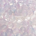 Iridescent purple mermaid glass round beads with central hole for DIY jewelry making - 10mm (30 Pieces/Pack) / Blue and Purple