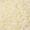 Creamy white semi-transparent glass seed beads for handmade DIY jewelry making - 10g Pack (Approx 150 Beads) / 4mm Beige