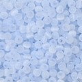 Light blue cat eye glass round beads with silky luster for handmade DIY jewelry - 10g Pack (Approx 150 Beads) / 4mm Ice Blue
